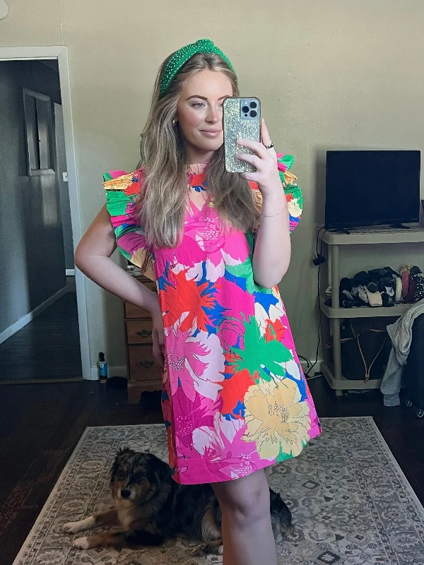 Lot 8: Something to Talk About Floral Dress