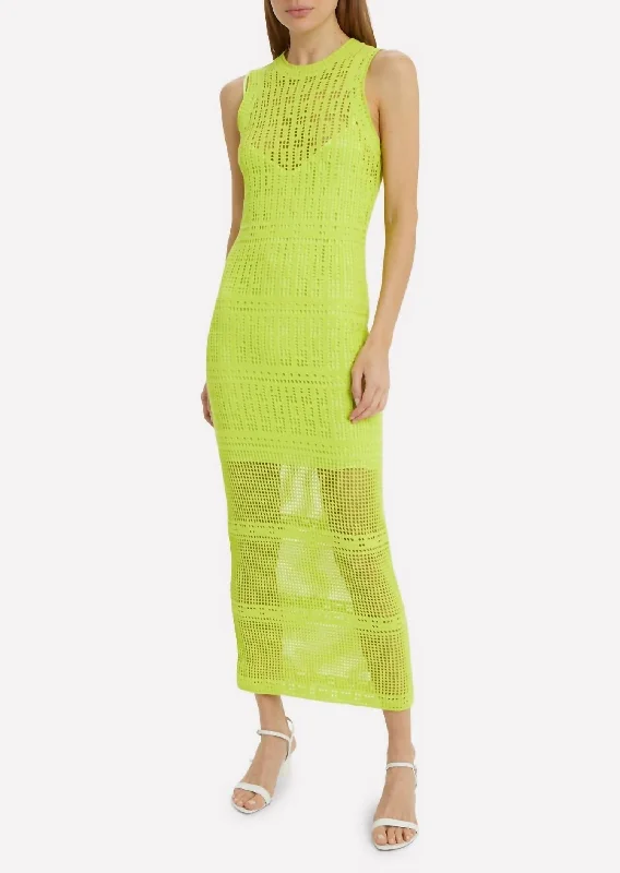 Monaghan Dress In Citronella