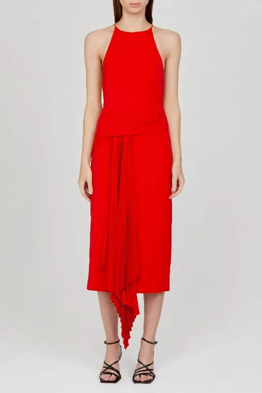 Bercy Dress In Cherry