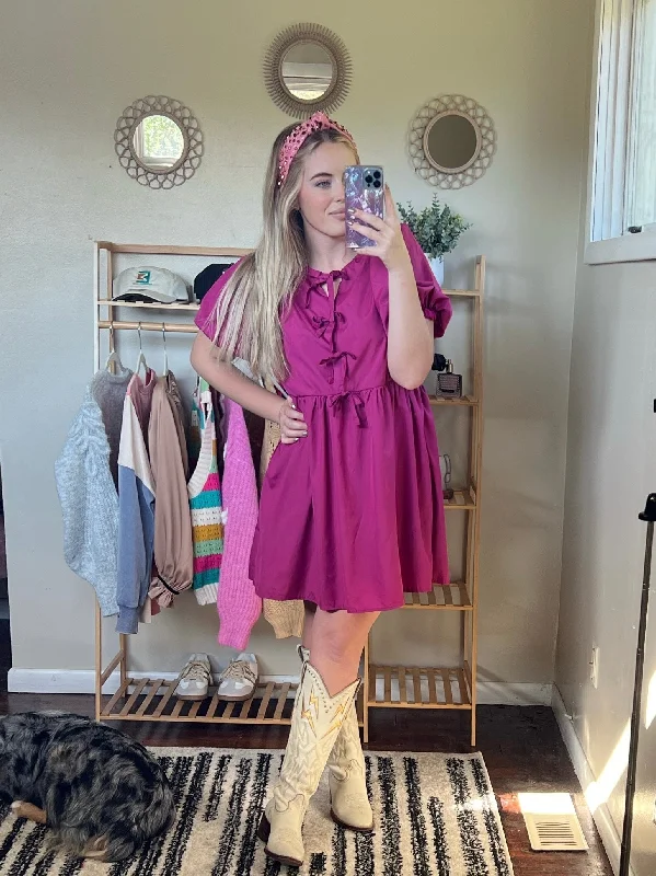 Jacqueline Bow Dress