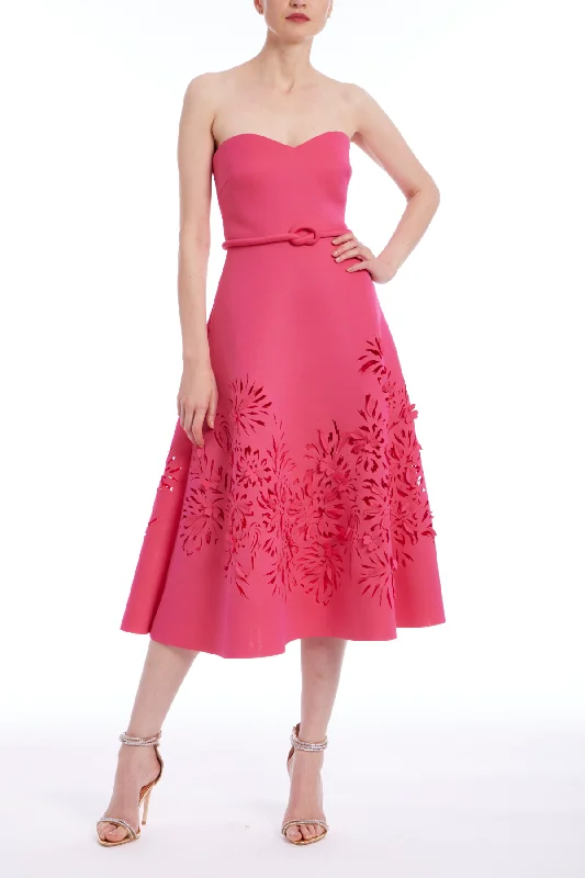 Strapless Laser Dress