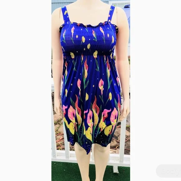 Blue Tulip Dress