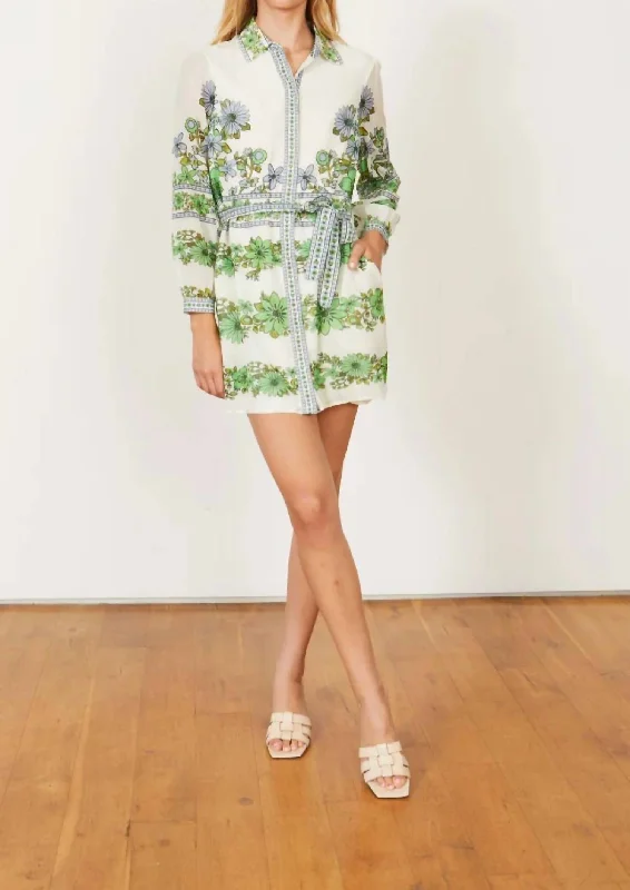 Lucy Dress In Secret Garden