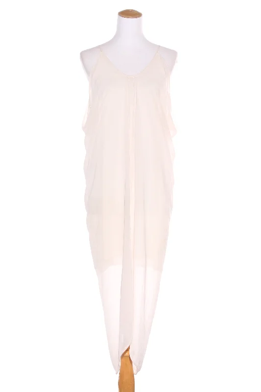 REPERTOIRE (NZ) "Bethany" cream maxi dress! 8-10