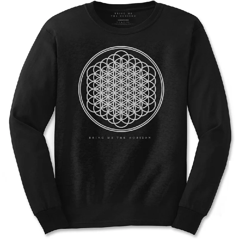 BRING ME THE HORIZON Attractive T-Shirt, Sempiternal Seamless Knitted Crochet