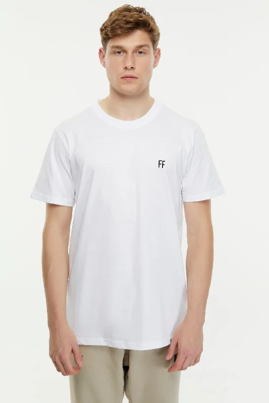 FF / T-shirt Mesh Canvas Denim