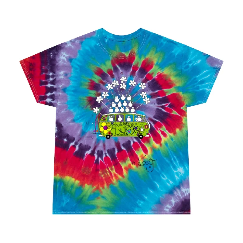 Make Fun of Life,Tie-Dye Tee, Spiral Cotton Fabric Linen Fabric Terry Fabric