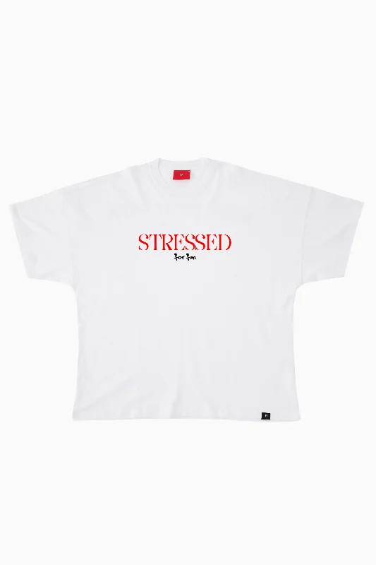 Stressed / Drop Shoulder Oversize T-shirt