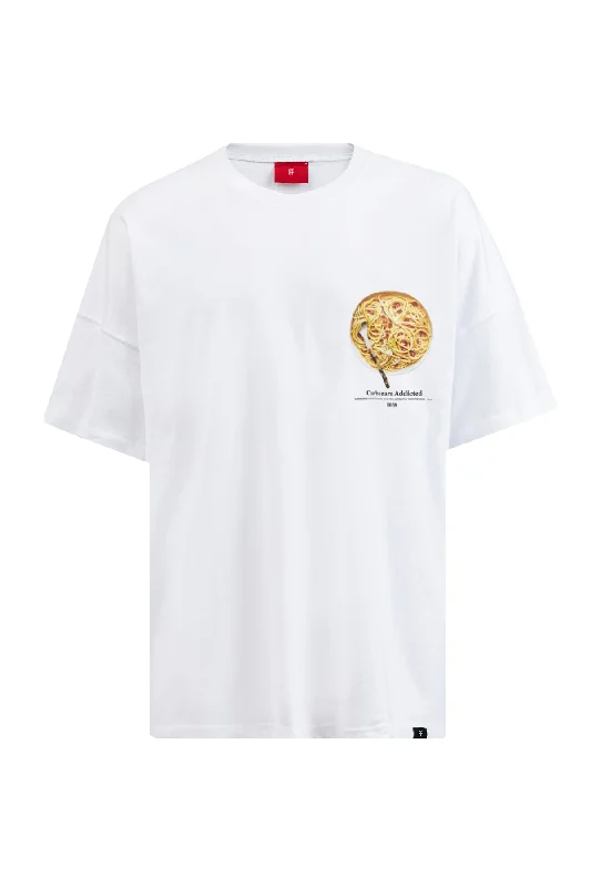 Carbonara Addicted II / Drop Shoulder Oversize T-shirt