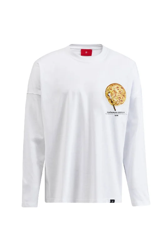 Carbonara Addicted II / Long Sleeve Oversize T-shirt