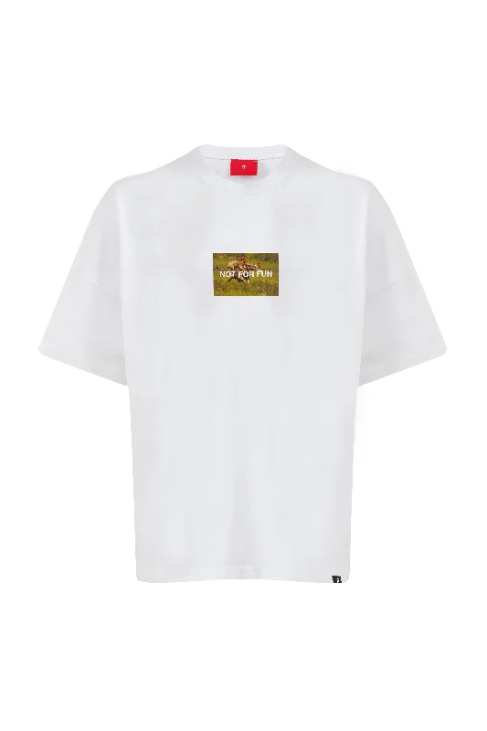 Not For Fun 008 / Drop Shoulder Oversize T-shirt