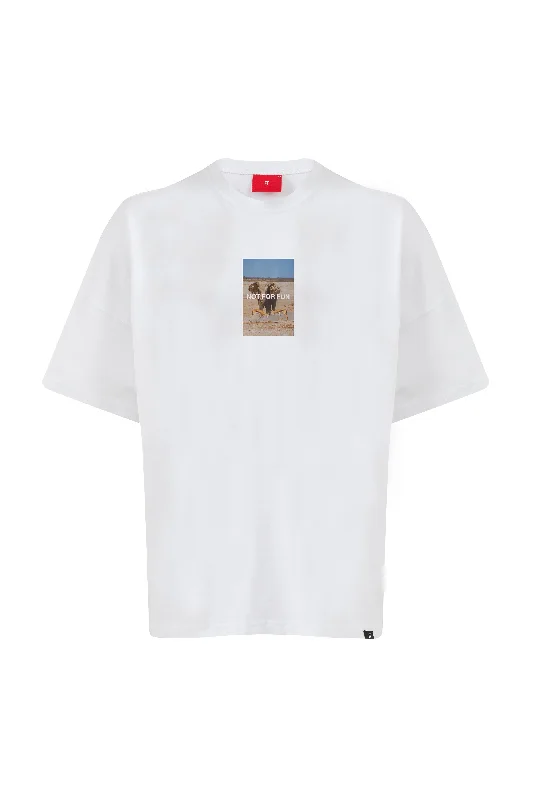 Not For Fun 007 / Drop Shoulder Oversize T-shirt