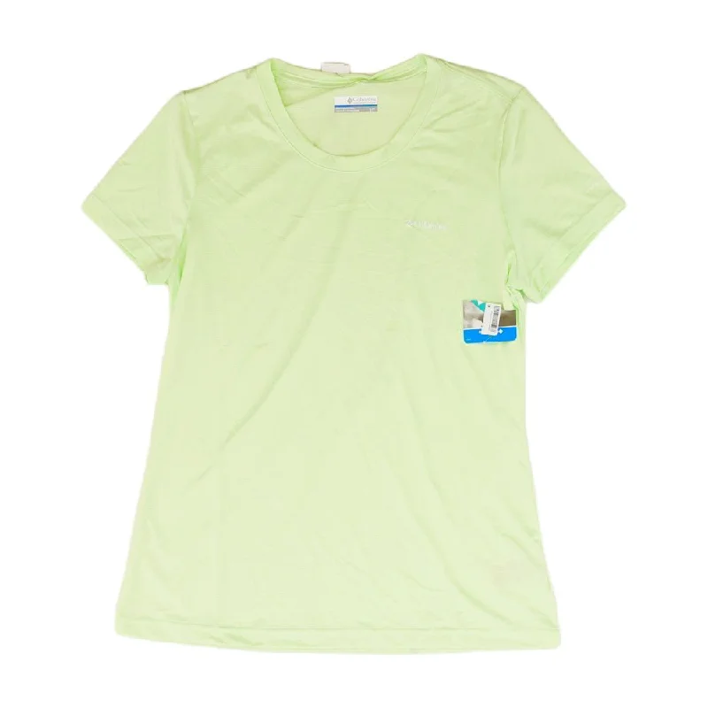 Green Solid Active T-Shirt