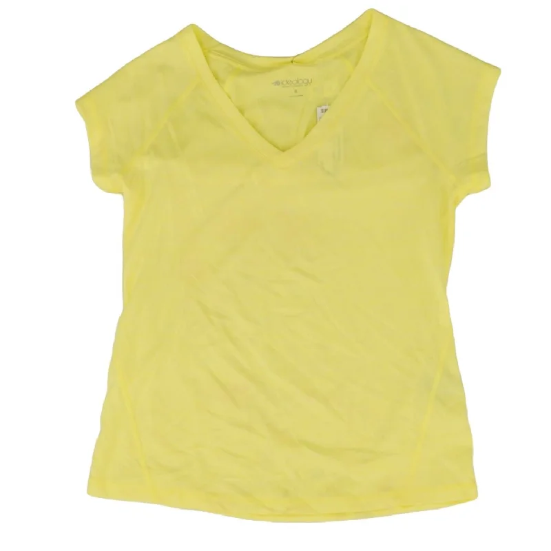 Neon Yellow Solid Active T-Shirt