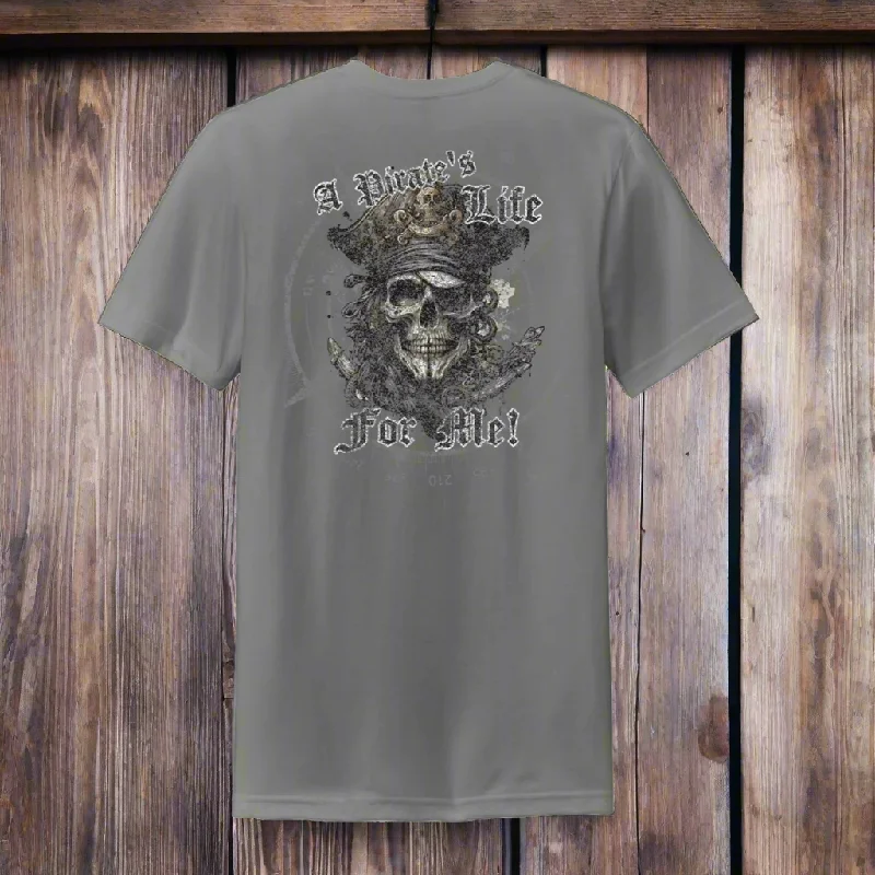 "Pirate's Life For Me" Unisex Short Sleeve T-Shirt by Walk The Plank Apparel