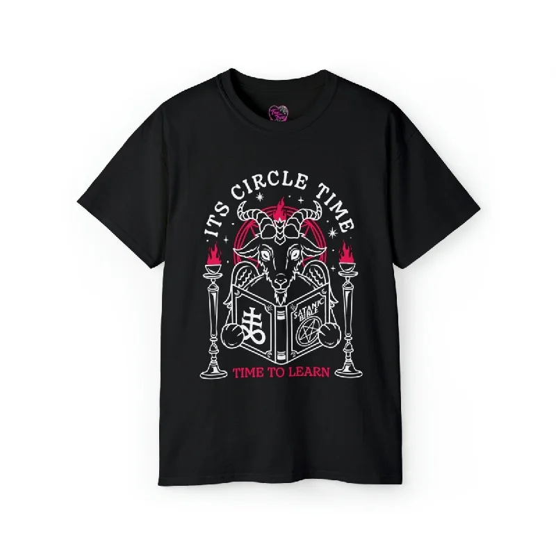 Satan Circle Time Unisex Tee