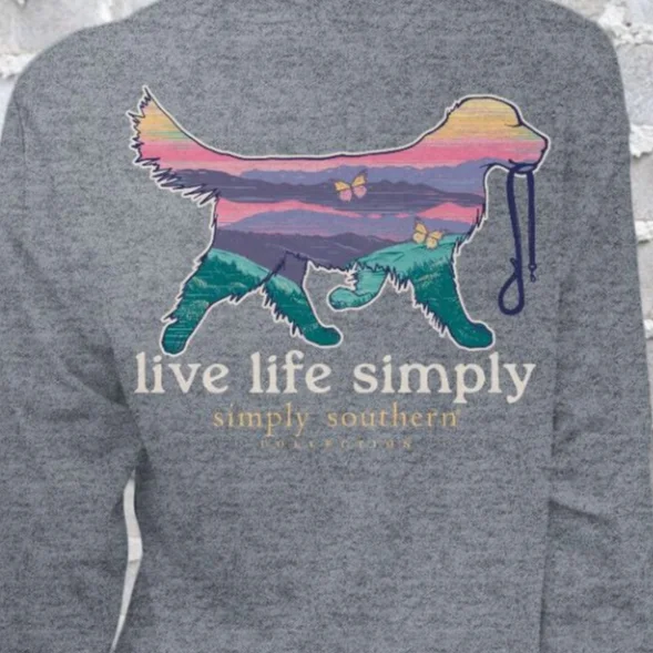 Simply Southern Women’s Long Sleeve T-Shirt - Live Life Simply