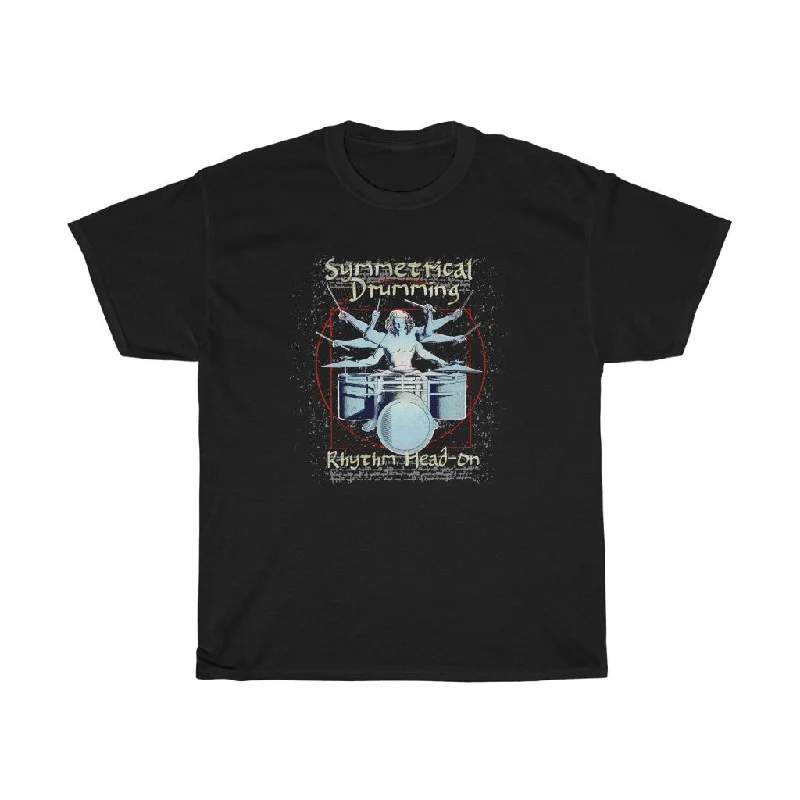 Symmetrical Drumming V4 - Heavy Cotton T-Shirt