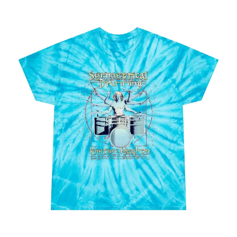 Symmetrical Drumming V4 - Tie-Dye Tee, Cyclone