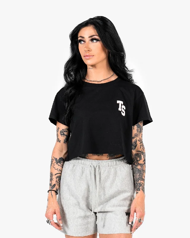 WKND Crop Tee - Black