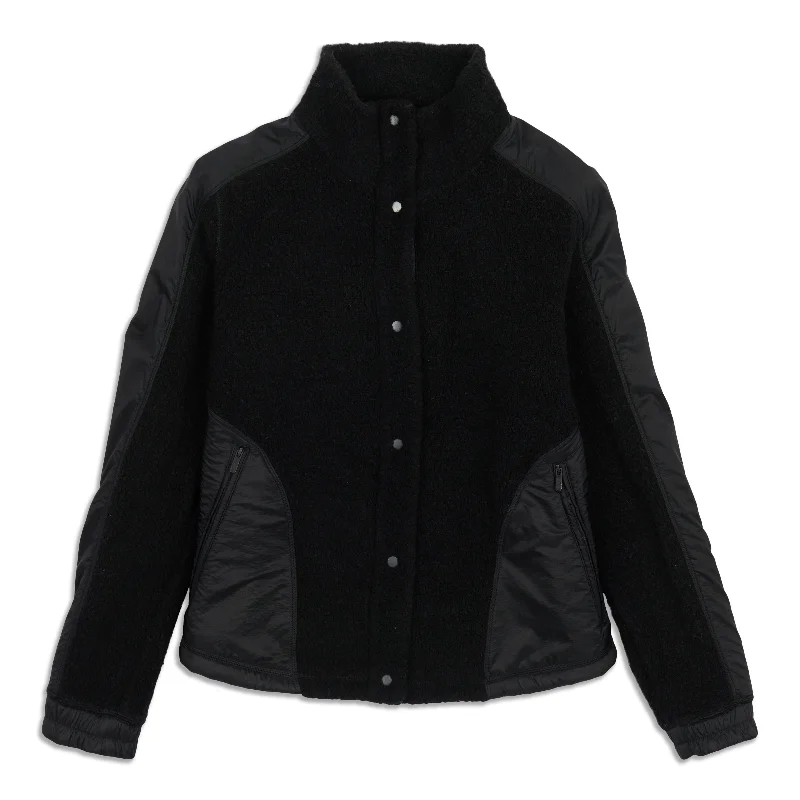 Go Cozy Jacket - Resale Mesh Jacket Canvas Jacket Denim Jacket