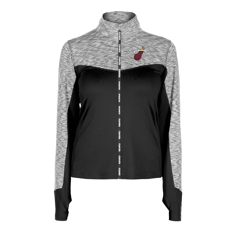 New Era Miami HEAT Colorblock Women's Jacket Cotton Jacket Linen Jacket Terry Jacket New Era Miami HEAT Colorblock Women's Jacket Cotton Jacket Linen Jacket Terry Jacket