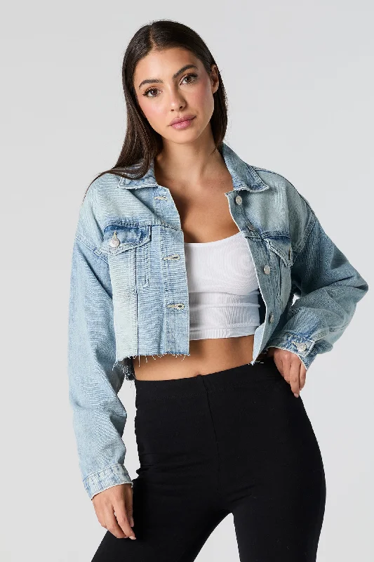 Cropped Denim Jacket