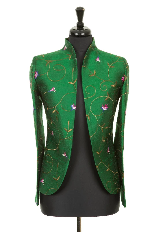 Anya Jacket in Emerald Green