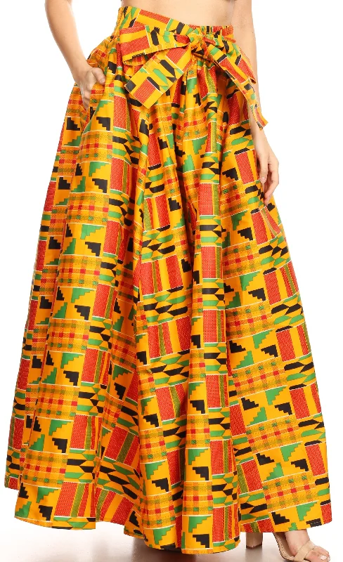1066-Orange/Black-tribal