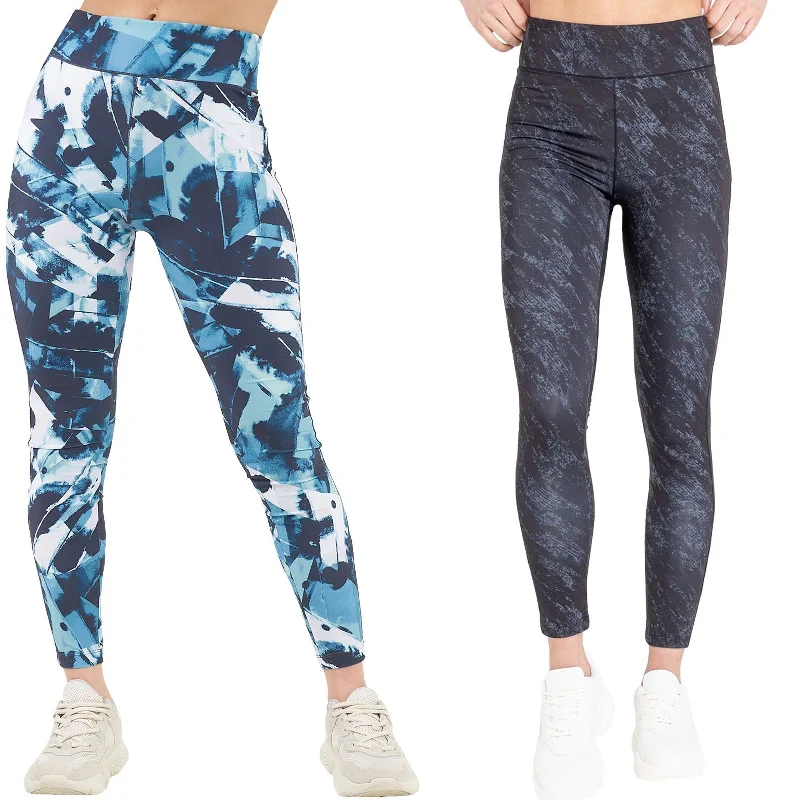 Dare 2b Womens Edit Gym Leggings Trendy Mesh Leggings