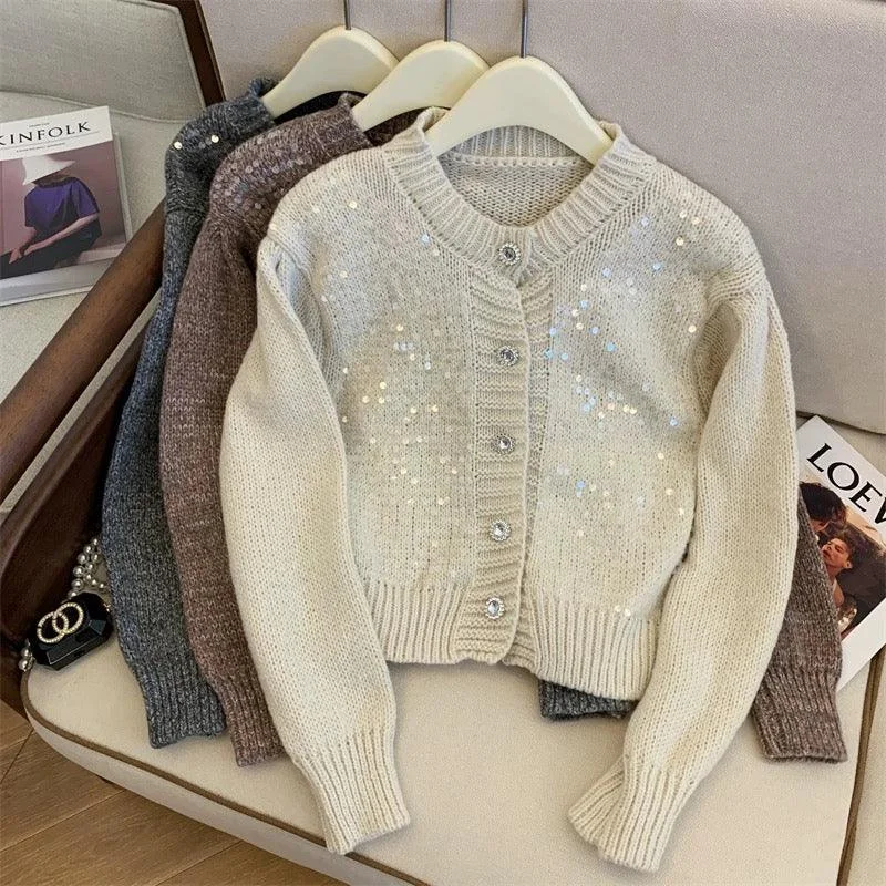 Dua Button Down Sweater Ribbed Striped Patterned