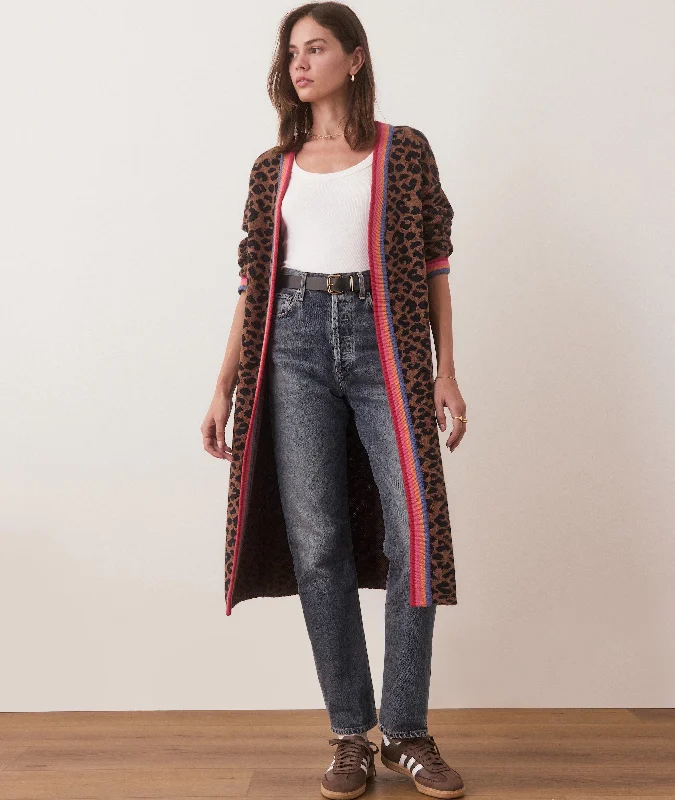 Martha Sweater Coat Seamless Knitted Crochet