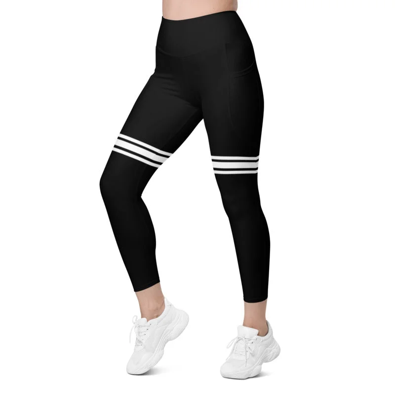 ELEVATED ESSENTIALS, THE PERFECT SIDE POCKET LEGGING THIGH HIGH BLACK Trendy Patterned Leggings ELEVATED ESSENTIALS, THE PERFECT SIDE POCKET LEGGING THIGH HIGH BLACK Trendy Patterned Leggings