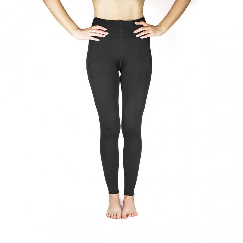 Rejuva® Footless Women's Leggings 15-20 mmHg Comfortable Plus Size Leggings