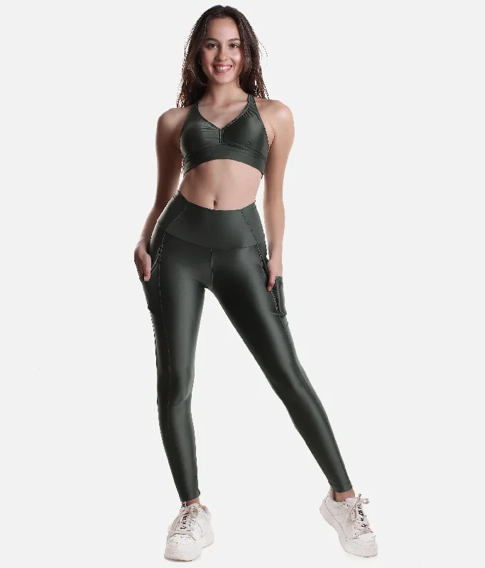 Side Pockets Leggings - 15137 Fashionable Smooth Fit Leggings