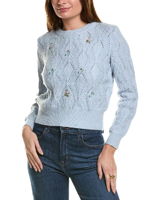 ANNA KAY Flores Cashmere-Blend Sweater