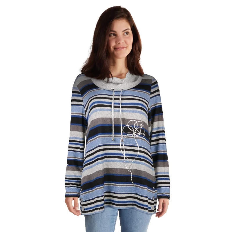 Classic Editions Women's Mock-Neck Sweater