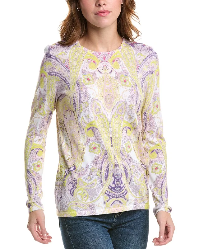 Edinburgh Knitwear Paisley Sweater