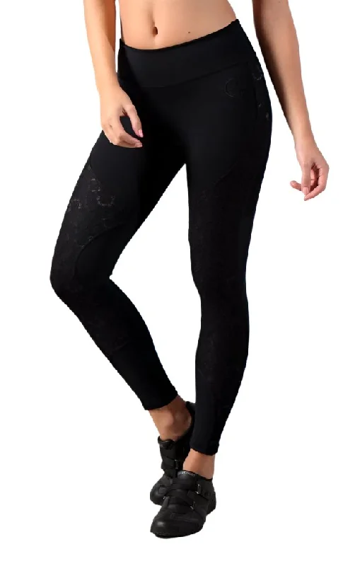 Equilibrium Lace Sara Black Legging L732