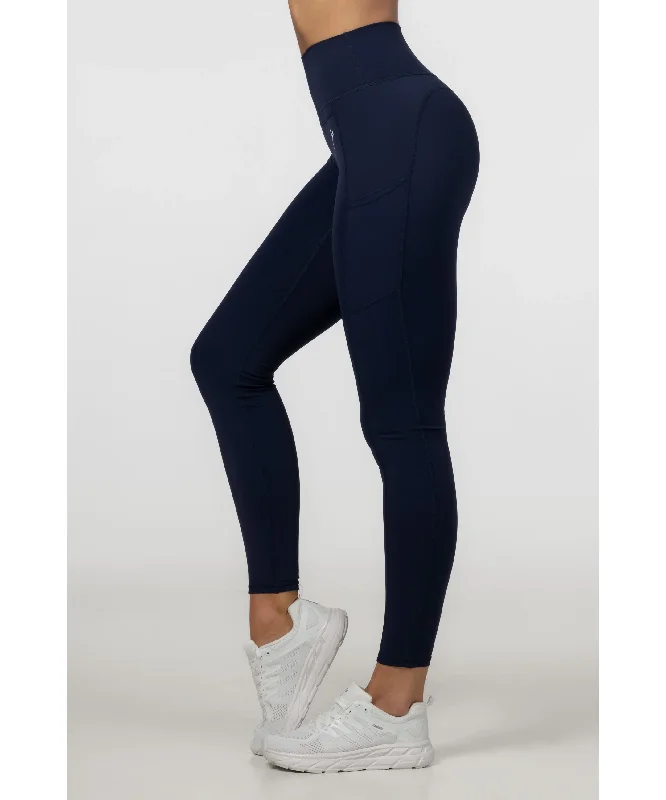 Famme Techna V2 High Waisted Leggings Blue