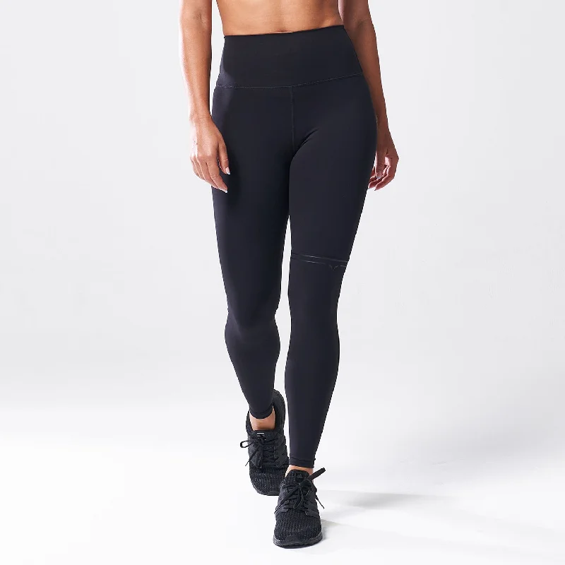 LAB360° Colour Block Leggings - All Black