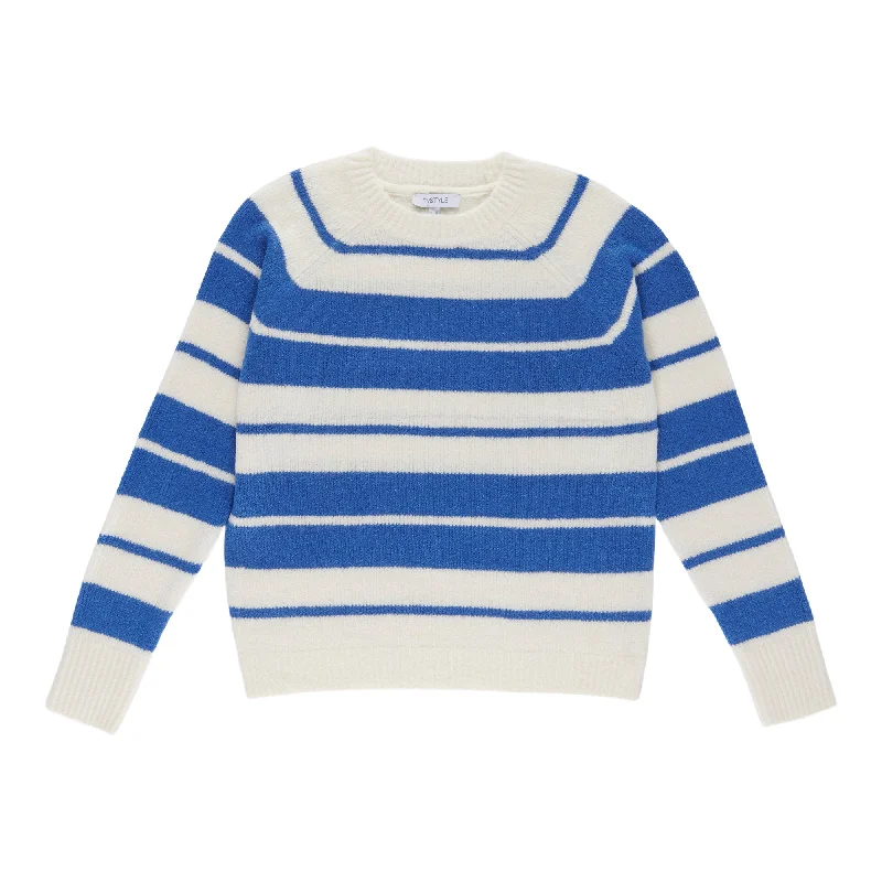 mySTYLE Women's Striped Pullover Sweater