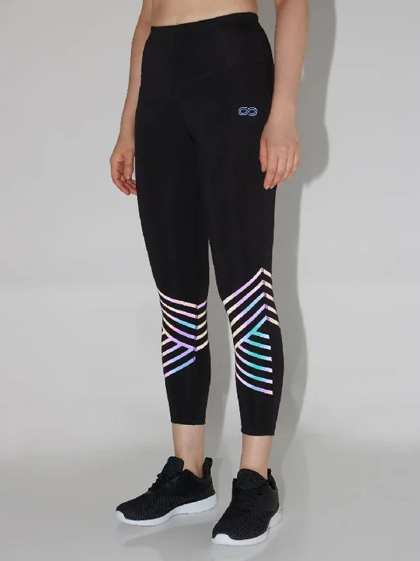 Artemis Reflective Leggings Black