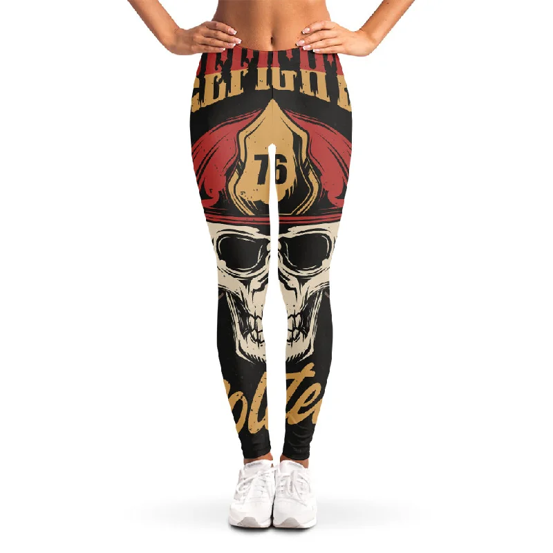 Volunteer Firefighter Print Women's Leggings