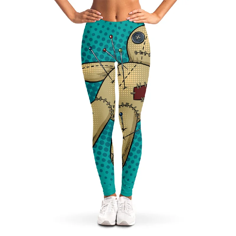 Voodoo Doll Print Women's Leggings