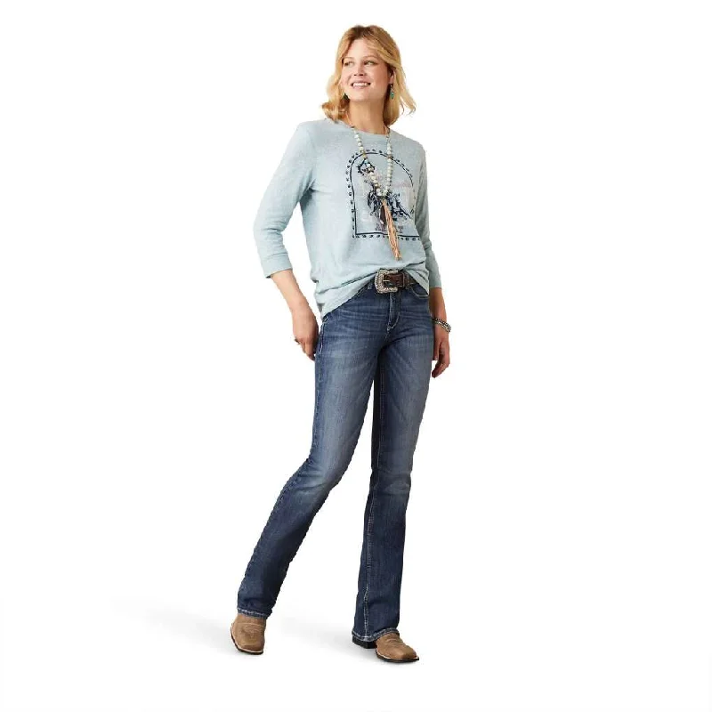 Ariat Ladies Real Saylor Natalia Long High Rise Jeans