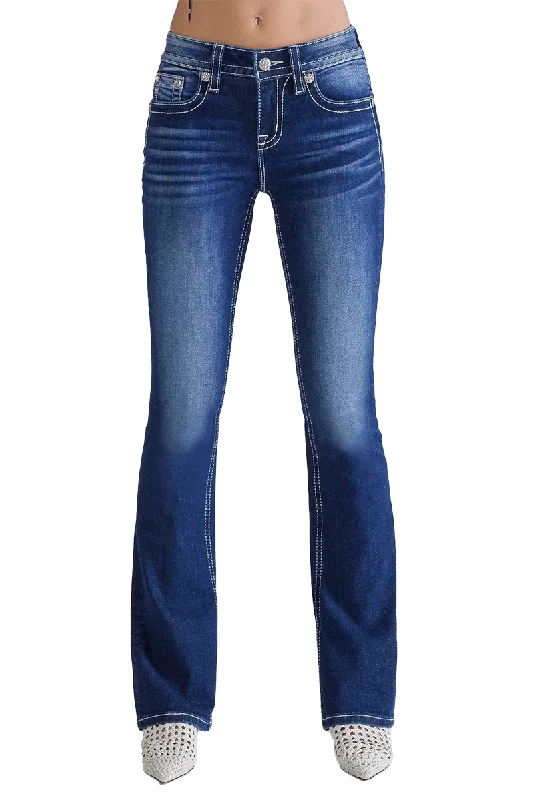 Miss Me Crown Jewel Bootcut Jeans