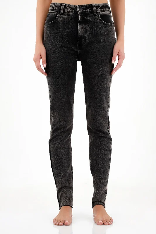 Women's Super Slim Black Jeans