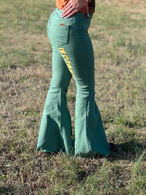 JEANS FOR WOMEN ROCK&ROLL DEMIN GREEN