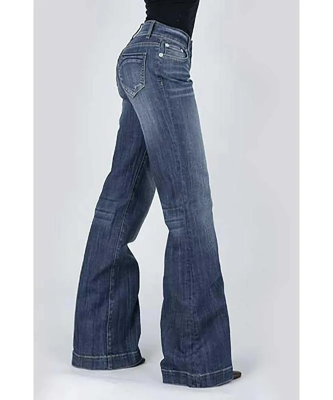 Stetson 214 Trouser Fit w/ Diagonal Pieced Pocket- Women's Jeans Fashionable White Denim Jeans Stetson 214 Trouser Fit w/ Diagonal Pieced Pocket- Women's Jeans Fashionable White Denim Jeans